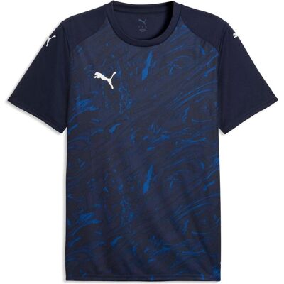 Puma Herren, Sportshirt, teamFINAL Graphic Jersey (3XL), Schwarz, Blau, 3XL Puma Herren, Sportshirt, teamFINAL Graphic Jersey (3XL), Schwarz, Blau, 3XL
