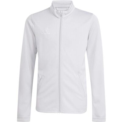 Adidas Jungen, Laufjacke, Entrada 26 Trainingsjacke (164), Weiss, Grau, 164 Adidas Jungen, Laufjacke, Entrada 26 Trainingsjacke (164), Weiss, Grau, 164