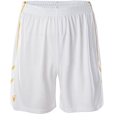 Huari, Herren, Sporthose, Męskie spodenki treningowe krótkie Dunkey II Shorts rozmiar L (L), Weiss, Gelb Huari, Herren, Sporthose, Męskie spodenki treningowe krótkie Dunkey II Shorts rozmiar L (L), Weiss, Gelb