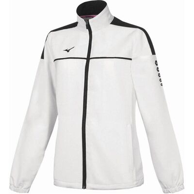 Mizuno, Damen, Trainingsjacken, Wom Micro Tracksuit Damen (L), Weiss, L Mizuno, Damen, Trainingsjacken, Wom Micro Tracksuit Damen (L), Weiss, L