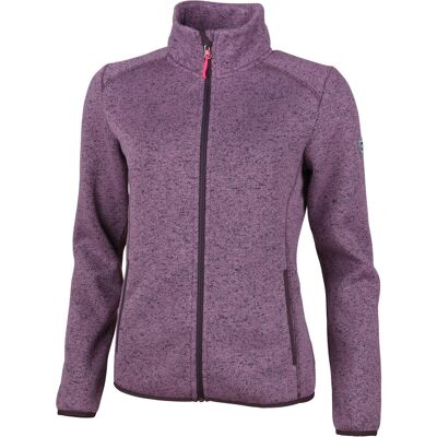 High Colorado, Damen, Outdoorjacken, Rax 3 Strickfleece-Jacke (36), Violett, 36 High Colorado, Damen, Outdoorjacken, Rax 3 Strickfleece-Jacke (36), Violett, 36