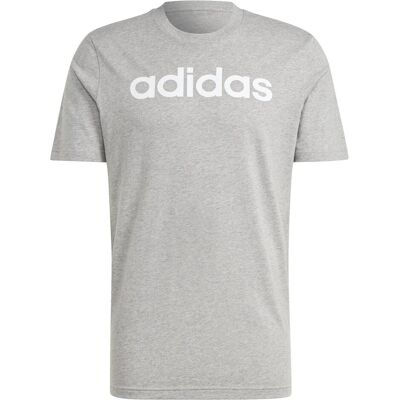 Adidas Herren, Sportshirt, LIN SJ Tee (L), Grau, L Adidas Herren, Sportshirt, LIN SJ Tee (L), Grau, L