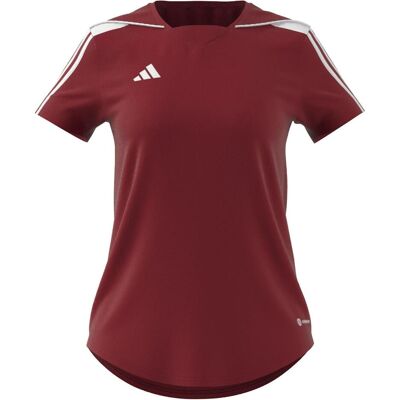 Adidas Damen, Sportshirt, Tiro 23 Trikot Damen (M), Weiss, Rot, M Adidas Damen, Sportshirt, Tiro 23 Trikot Damen (M), Weiss, Rot, M