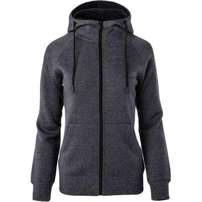 Elbrus, Damen, Outdoorjacken, BLUSE CHIANO WO'S DUNKELGRAU MELANGE/Schwarz S (S), Grau, S Elbrus, Damen, Outdoorjacken, BLUSE CHIANO WO'S DUNKELGRAU MELANGE/Schwarz S (S), Grau, S