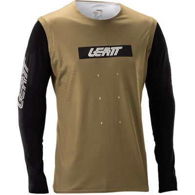 Leatt, Velotrikot, MTB Gravity 8.0 Jersey race brown L (L), Braun, L Leatt, Velotrikot, MTB Gravity 8.0 Jersey race brown L (L), Braun, L