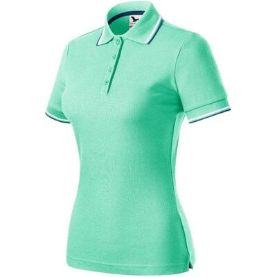 Malfini, Damen, Shirts, Focus W MLI-23395 Polo Shirt, Grün, (S) Malfini, Damen, Shirts, Focus W MLI-23395 Polo Shirt, Grün, (S)