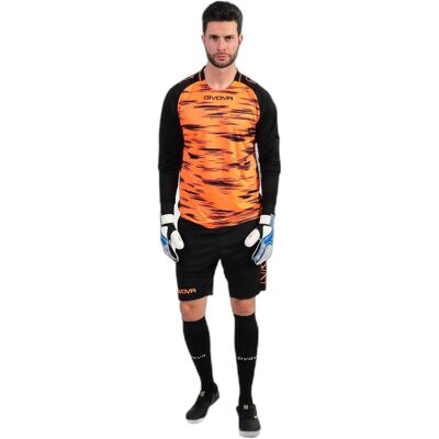 Givova, Herren, Sportshirt, Difesa Torwarttrikot (XL), Orange, Schwarz, Mehrfarbig, XL Givova, Herren, Sportshirt, Difesa Torwarttrikot (XL), Orange, Schwarz, Mehrfarbig, XL