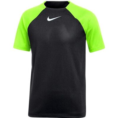 Nike, Jungen, Sportshirt, DF Academy Pro SS Top K Kinder T-Shirt schwarz-grün DH9277 010 (XS) (XS), Schwarz, Grün, XS Nike, Jungen, Sportshirt, DF Academy Pro SS Top K Kinder T-Shirt schwarz-grün DH9277 010 (XS) (XS), Schwarz, Grün, XS