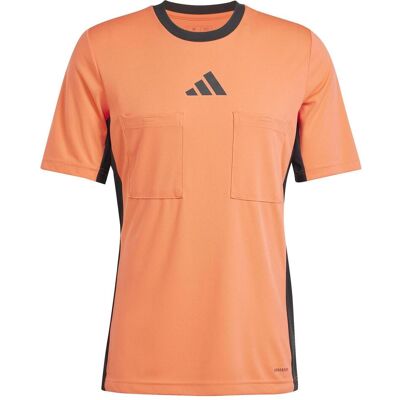 Adidas Referee 24 Jersey - Schlanke Passform, Feuchtigkeitsableitend, Orange Adidas Referee 24 Jersey - Schlanke Passform, Feuchtigkeitsableitend, Orange