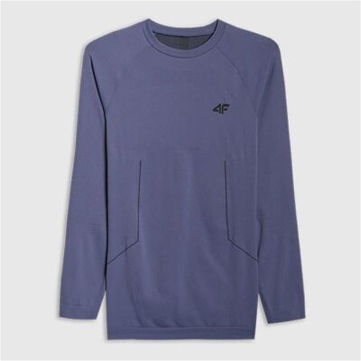 4F, Herren, Funktionsshirt, nahtlose Thermounterwäsche für Herren (L, XL), Grau, L, XL 4F, Herren, Funktionsshirt, nahtlose Thermounterwäsche für Herren (L, XL), Grau, L, XL
