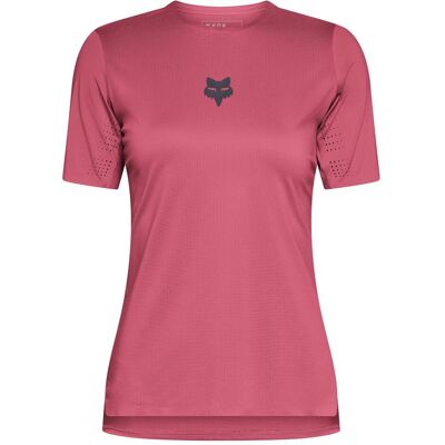 Fox, Damen, Velotrikot, W Flexair Ss Jersey (L), Rot, L Fox, Damen, Velotrikot, W Flexair Ss Jersey (L), Rot, L