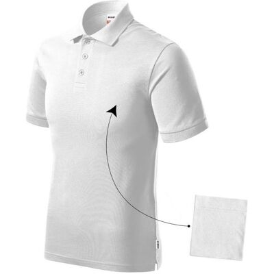 Rimeck, Herren, Sportshirt, T-Shirt resist heavy polo (XL), Weiss, XL Rimeck, Herren, Sportshirt, T-Shirt resist heavy polo (XL), Weiss, XL