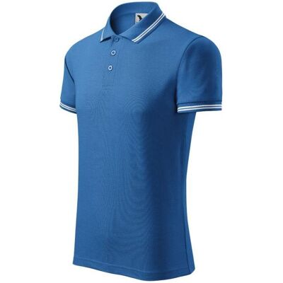 Malfini, Herren, Funktionsshirt, Urban M MLI-21914 azure polo shirt (M), Blau, M Malfini, Herren, Funktionsshirt, Urban M MLI-21914 azure polo shirt (M), Blau, M