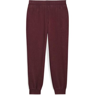 Puma Damen, Sporthose, ESS ELEVATED Comfort Wash Sweatpants FL cl (M), Rot Puma Damen, Sporthose, ESS ELEVATED Comfort Wash Sweatpants FL cl (M), Rot