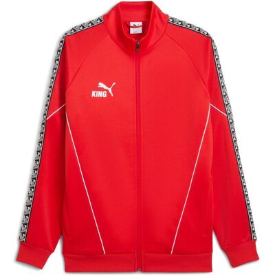Puma Herren, Trainingsjacken, teamKING Anthem Jacket (M), Schwarz, Rot, Weiss, M Puma Herren, Trainingsjacken, teamKING Anthem Jacket (M), Schwarz, Rot, Weiss, M
