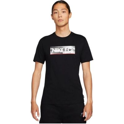 Nike, Herren, Sportshirt, NK Fc Tee Seasonal Block Herren T-Shirt Schwarz DH7444 010 L (L), Schwarz, L Nike, Herren, Sportshirt, NK Fc Tee Seasonal Block Herren T-Shirt Schwarz DH7444 010 L (L), Schwarz, L