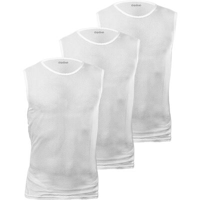 GripGrab, Damen, Funktionsshirt, Ultralight Mesh SL Baselayer Unisex 3 Pack (S), Weiss, S GripGrab, Damen, Funktionsshirt, Ultralight Mesh SL Baselayer Unisex 3 Pack (S), Weiss, S