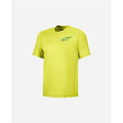 Alpinestars, Herren, Velotrikot, Jersey A-Dura Air Ss Yellow Fluro (XL), Gelb, XL Alpinestars, Herren, Velotrikot, Jersey A-Dura Air Ss Yellow Fluro (XL), Gelb, XL