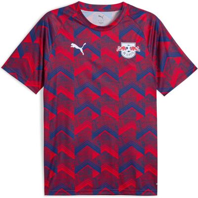 Puma Herren, Sportshirt, RBL Warm Up Jersey (XL), Blau, Rot, XL Puma Herren, Sportshirt, RBL Warm Up Jersey (XL), Blau, Rot, XL