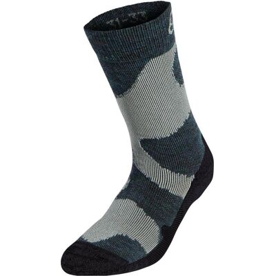 Odlo, Jungen, Sportsocken, Adventurer Merino Warm Socken für Kinder (34 - 36), Grau Odlo, Jungen, Sportsocken, Adventurer Merino Warm Socken für Kinder (34 - 36), Grau