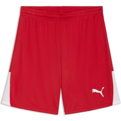 Puma Herren, Sporthose, teamLIGA26 Shorts (S), Rot, Weiss Puma Herren, Sporthose, teamLIGA26 Shorts (S), Rot, Weiss