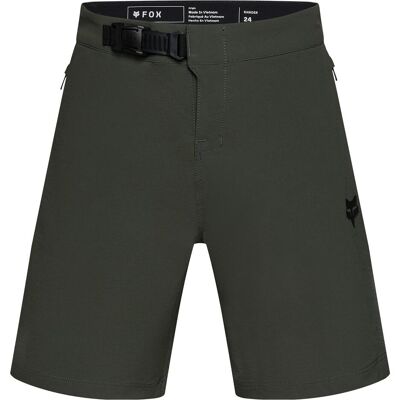 Fox, Mädchen, Velohosen, Yth Ranger Short W/Liner (116), Grün Fox, Mädchen, Velohosen, Yth Ranger Short W/Liner (116), Grün