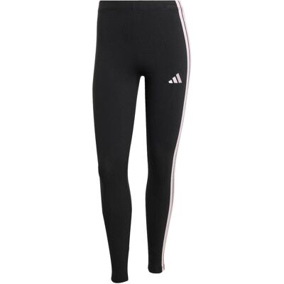 Adidas Damen, Tights, Essentials 3-Streifen-Baumwoll-Leggings für Damen (L), Schwarz Adidas Damen, Tights, Essentials 3-Streifen-Baumwoll-Leggings für Damen (L), Schwarz