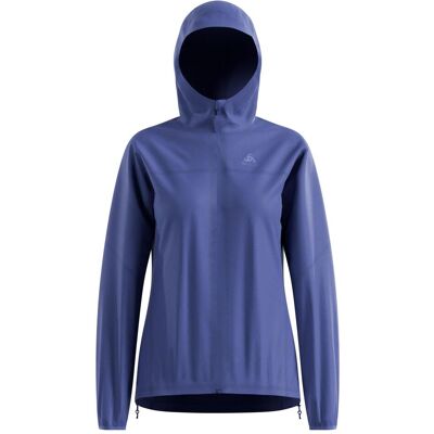 Odlo, Damen, Laufjacke, Zeroweight Waterproof (M), Blau, Violett, M Odlo, Damen, Laufjacke, Zeroweight Waterproof (M), Blau, Violett, M