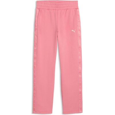 Puma Mädchen, Sporthose, ESS TAPE High Waist Relaxed Sweatpants TR G (164), Pink Puma Mädchen, Sporthose, ESS TAPE High Waist Relaxed Sweatpants TR G (164), Pink