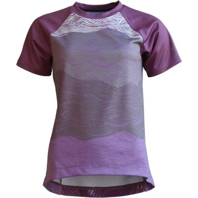 Zimtstern, Damen, Velotrikot, Braapz Shirt S/S Damen Trikot (S), Violett, S Zimtstern, Damen, Velotrikot, Braapz Shirt S/S Damen Trikot (S), Violett, S