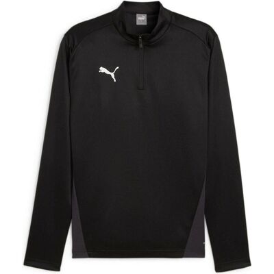 Puma Unisex, Funktionsshirt, teamGOAL Training 1/4 Zip Top (L), Schwarz, L Puma Unisex, Funktionsshirt, teamGOAL Training 1/4 Zip Top (L), Schwarz, L