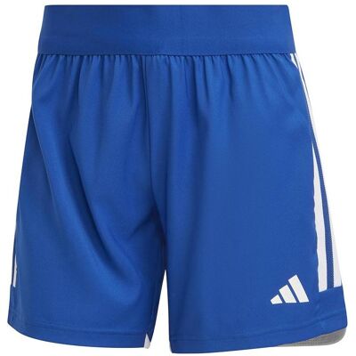 Adidas Damen, Sporthose, Tiro 23 Competition Match Trainingsshorts Damen (L), Blau Adidas Damen, Sporthose, Tiro 23 Competition Match Trainingsshorts Damen (L), Blau