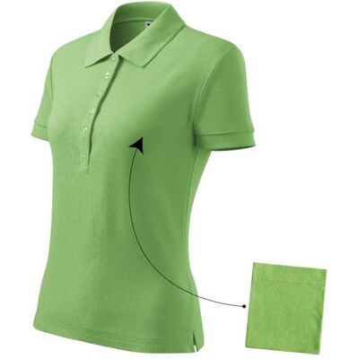 Malfini, Damen, Shirts, Cotton W MLI-21339 polo shirt pea, Grün, (S) Malfini, Damen, Shirts, Cotton W MLI-21339 polo shirt pea, Grün, (S)