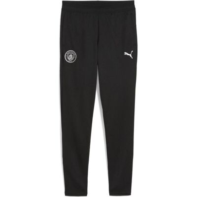 Puma Jungen, Sporthose, MCFC Training Pants w/ pockets Jr (176), Silber, Schwarz Puma Jungen, Sporthose, MCFC Training Pants w/ pockets Jr (176), Silber, Schwarz