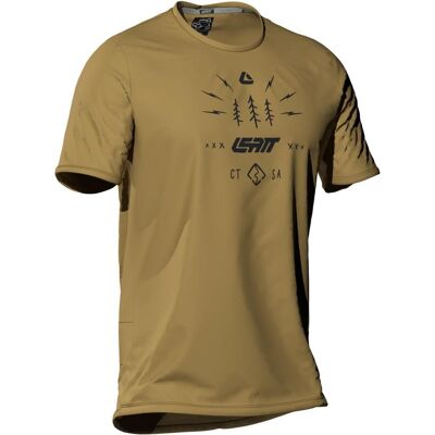 Leatt, Herren, Velotrikot, MTB Gravity 3.0 Jersey brass brown M (M), Braun, M Leatt, Herren, Velotrikot, MTB Gravity 3.0 Jersey brass brown M (M), Braun, M