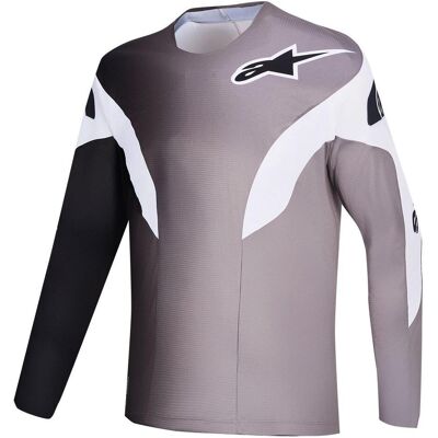 Alpinestars, Herren, Velotrikot, Jersey A-Supra Elite Gray Fade (XL), Grau, XL Alpinestars, Herren, Velotrikot, Jersey A-Supra Elite Gray Fade (XL), Grau, XL