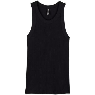 Fox, Damen, Velotrikot, Tank 24 W Wordmark Rib Blk (XS), Schwarz, XS Fox, Damen, Velotrikot, Tank 24 W Wordmark Rib Blk (XS), Schwarz, XS