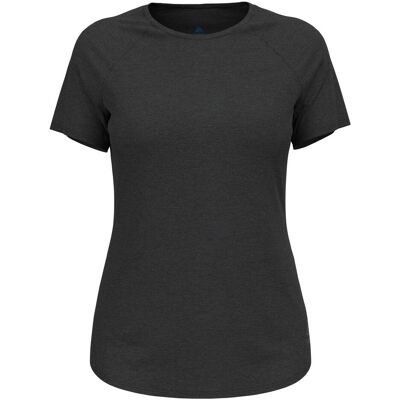 Odlo, Damen, Funktionsshirt, T-shirt crew neck s/s ACTIVE 365 (XL), Schwarz, XL Odlo, Damen, Funktionsshirt, T-shirt crew neck s/s ACTIVE 365 (XL), Schwarz, XL