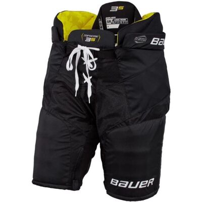Bauer, Jungen, Sporthose, Supreme 3S Jr Hockeyhose (L), Schwarz Bauer, Jungen, Sporthose, Supreme 3S Jr Hockeyhose (L), Schwarz