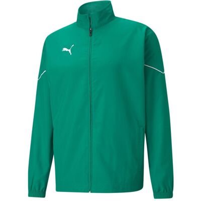 Puma Herren, Trainingsjacken, teamRISE Sideline Jacket-657326 (L), Schwarz, Grün, L Puma Herren, Trainingsjacken, teamRISE Sideline Jacket-657326 (L), Schwarz, Grün, L