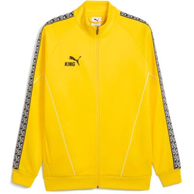 Puma Herren, Trainingsjacken, teamKING Anthem Jacket (M), Schwarz, Gelb, M Puma Herren, Trainingsjacken, teamKING Anthem Jacket (M), Schwarz, Gelb, M