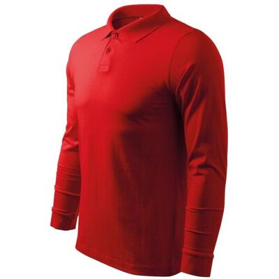 Malfini, Herren, Funktionsshirt, Single J. LS M MLI-21107 red polo shirt (L), Rot, L Malfini, Herren, Funktionsshirt, Single J. LS M MLI-21107 red polo shirt (L), Rot, L
