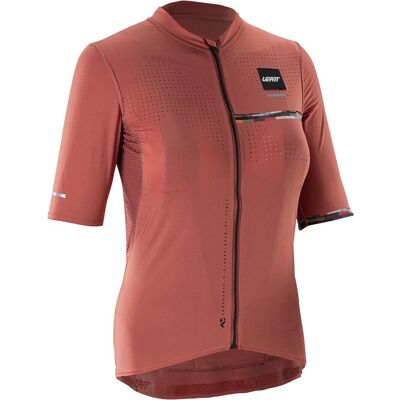 Leatt, Damen, Velotrikot, Endurance 5.0 Cargo (M), Braun, Rot, M Leatt, Damen, Velotrikot, Endurance 5.0 Cargo (M), Braun, Rot, M