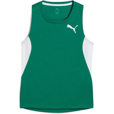 Puma Damen, Sportshirt, W Cross The Line Singlet 3.0 (M), Grün, M Puma Damen, Sportshirt, W Cross The Line Singlet 3.0 (M), Grün, M