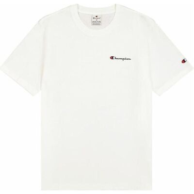 Champion, Herren, Sportshirt, Koszulka męska SS Tee biała 220264 WW001 XL (XL), Weiss, XL Champion, Herren, Sportshirt, Koszulka męska SS Tee biała 220264 WW001 XL (XL), Weiss, XL
