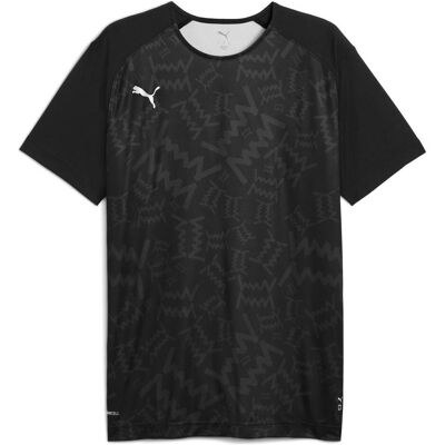Puma Herren, Sportshirt, teamJAWS Graphic SS Shooting Shirt (M), Schwarz, M Puma Herren, Sportshirt, teamJAWS Graphic SS Shooting Shirt (M), Schwarz, M