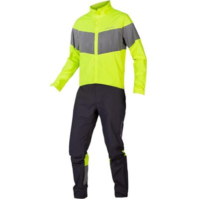 Endura, Herren, Velojacke, Urban Luminite Wasserdichter Einteiler (XS), Gelb, XS Endura, Herren, Velojacke, Urban Luminite Wasserdichter Einteiler (XS), Gelb, XS