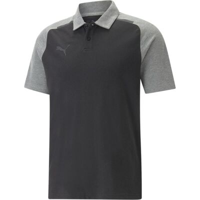 Puma Herren, Sportshirt, teamCUP Casuals Polo (M), Schwarz, M Puma Herren, Sportshirt, teamCUP Casuals Polo (M), Schwarz, M