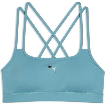 Puma Sport-BH, MOVE Strappy Bra - Low (XL), Blau Puma Sport-BH, MOVE Strappy Bra - Low (XL), Blau