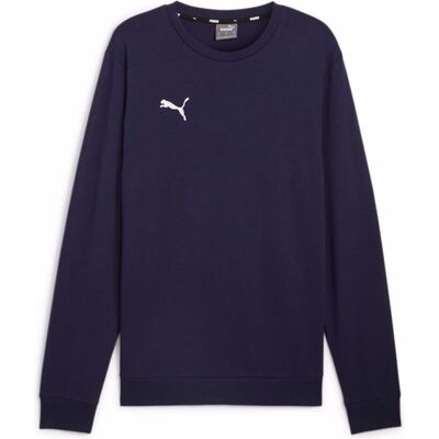 Puma Herren, Pullover, teamGOAL Casuals Crew Neck Sweat, Blau, (S) Puma Herren, Pullover, teamGOAL Casuals Crew Neck Sweat, Blau, (S)